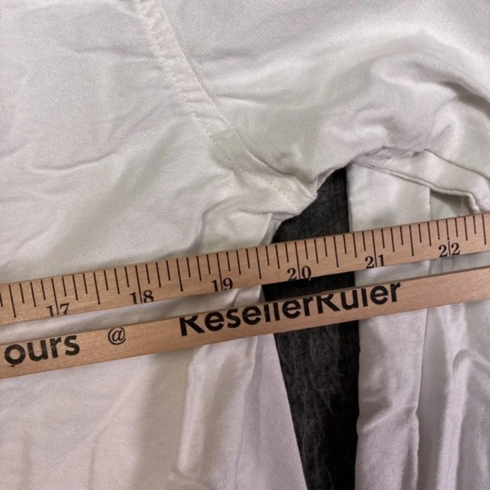 Levi's‎ Western Shirt Mens M White Pearl Snap Button Long Sleeve Cotton